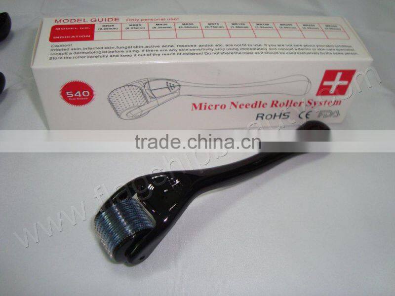 skin care micro needle roller therapy hot 540 needles dermaroller