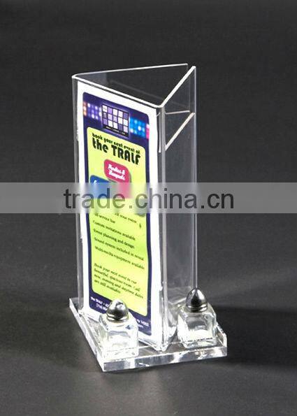 Free Standing Holder with Biz Card holder