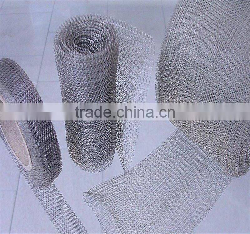 Stainless steel demister pad/wire mesh demister/gas filter demister pad