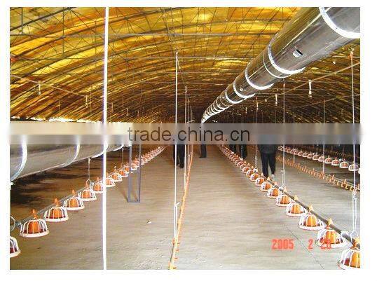 Automatic pan chicken feeding system for poultry