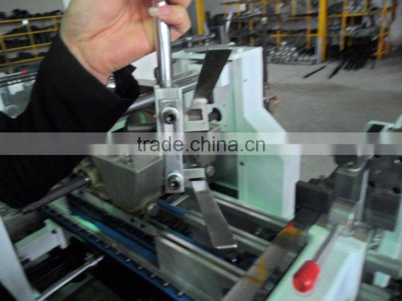 pre-fold gluing folding machine for cardboard gluer with CE