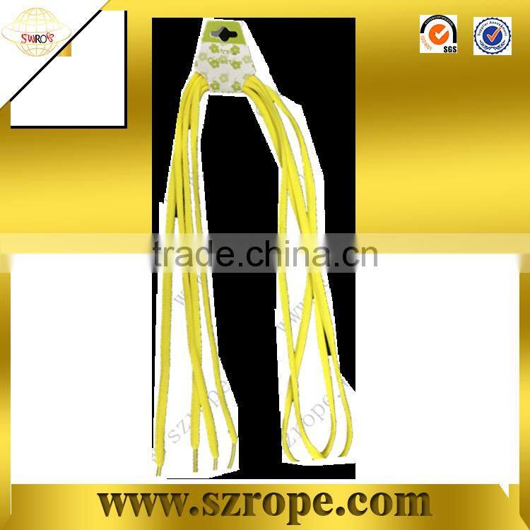 2016 polyester yellow shoelace