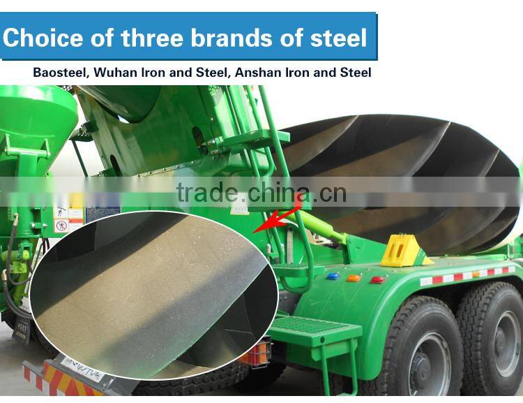 CIMC HAINUO cement agitator tank high quality concrete mixer truck