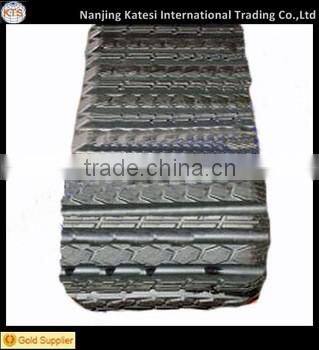 Mini bulldozer undercarriage part custom rubber track 300 for trucks drive system