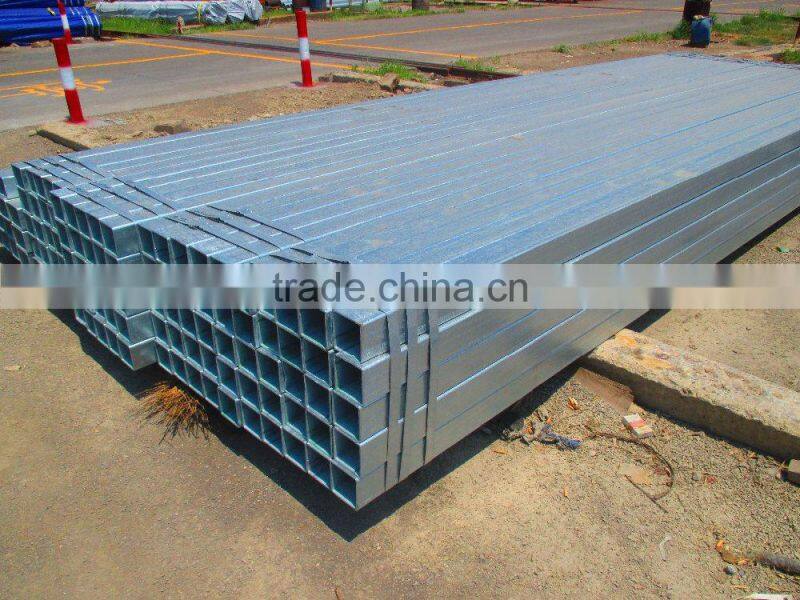 structure black square steel pipe