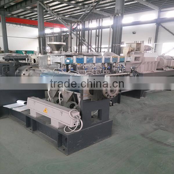 plastic recycling screw extruder pet/LDPE pp/pe film/scrap single line