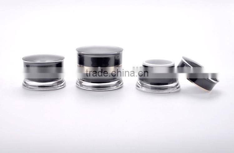 Empty 30ml skin care acrylic lotion pump bottle