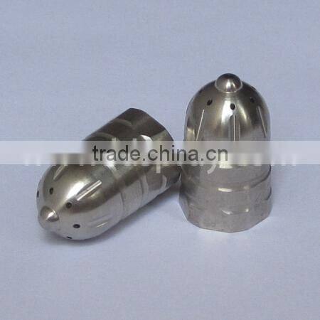 Female Round Stainless Steel SS or Alum blowing air nozzles with 7 grooves