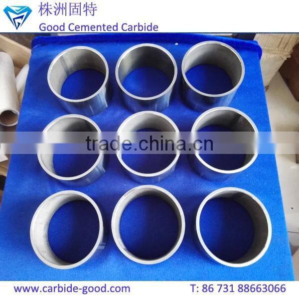 OEM high quality round tungsten carbide die bushing /cemented sleeve
