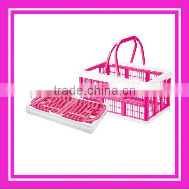 foldable shopping basket easy take picnic basket