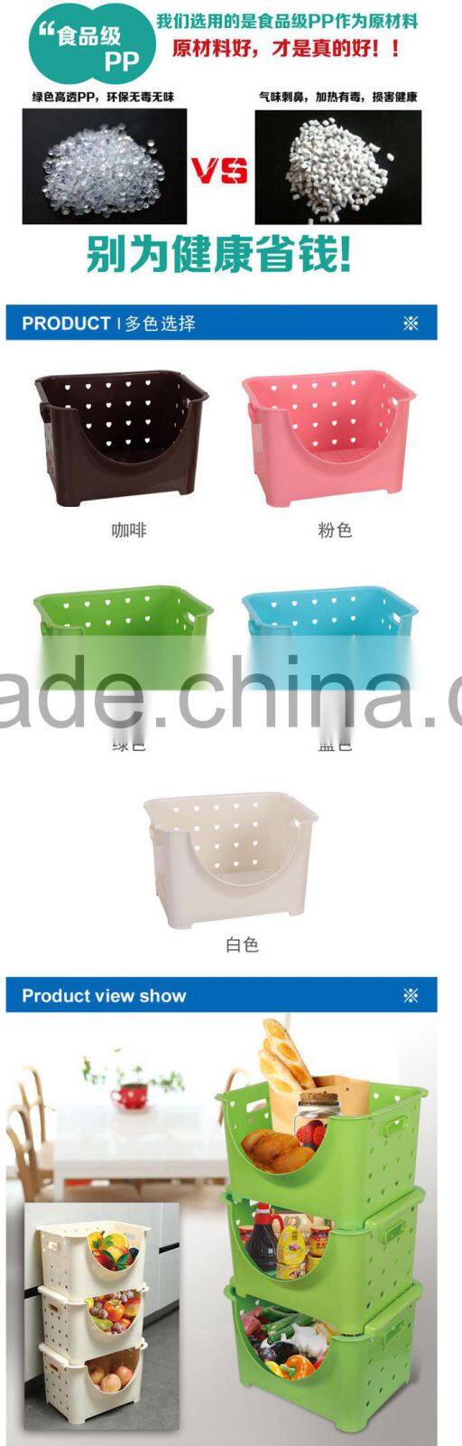 hollow heart shaped pile-up kitchen storage case-coffee