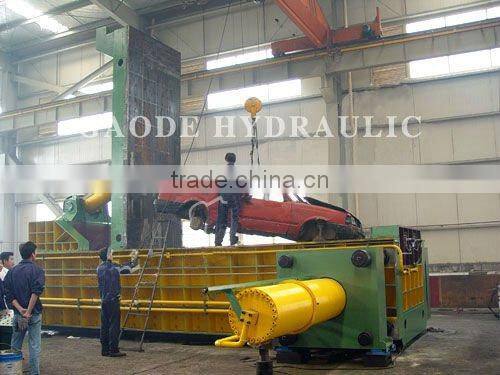 CE Qualified Heavy Duty Hydraulic Scrap Car Baler (Factory Sale)