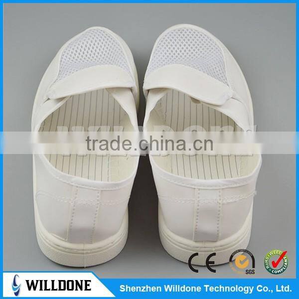 Willdone hot sale Mesh shoes side esd safety Cleanroom shoes