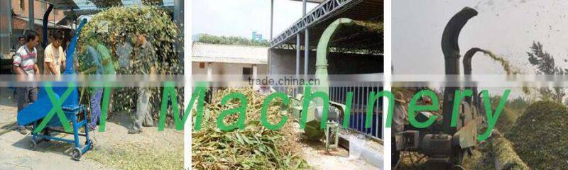 15kw 10t/h feed processing straw hay chaff cutter machine