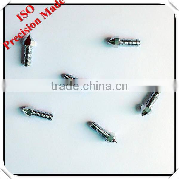 Special custom copper screw with chrome plating