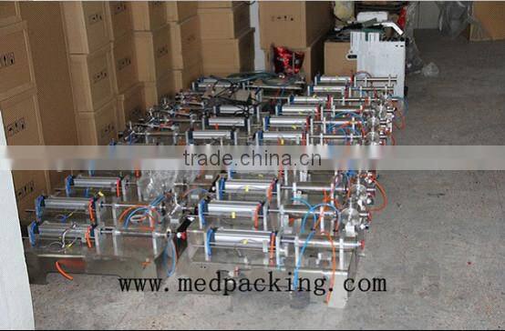 Single head Pneumatic Semi-automatic pneumatic shower gel/hand cream/ Shampoo filling machine