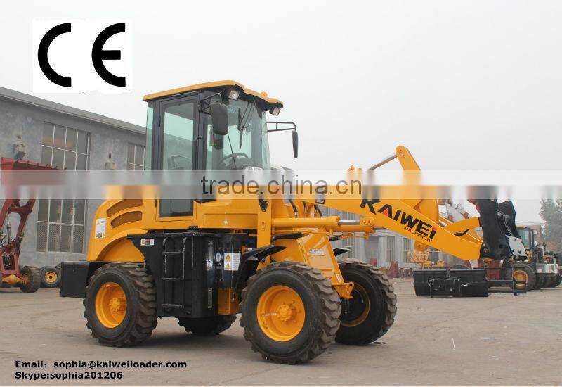 mini tractor Loader ZL-15F Euro III small articulated loader