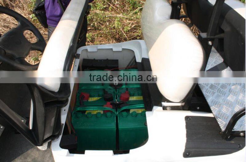 4 seats smart battery powered mini electric club car golf cart