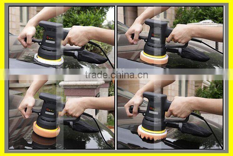 2016 new product Deep Red Sponge Buffing Pad nylon tape Foam Pad high quality