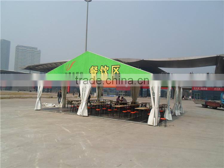 Indoor gazebo tent 6x3m for coffee shop