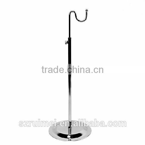 Modern free stand table-top adjustable bag rack