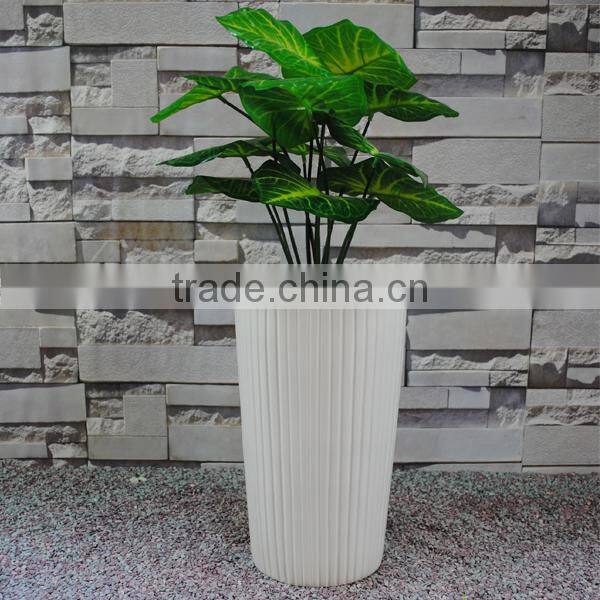 Cheapest China factory unique flower pot for hotel decoration