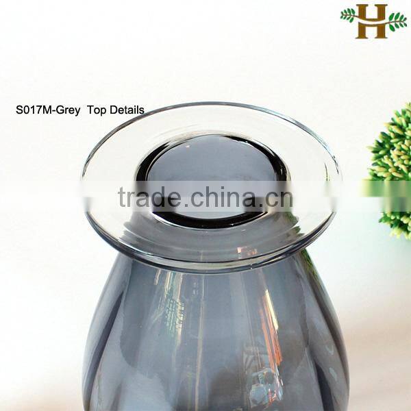 Mouthblown Quality New Products Decorative Glass Vase