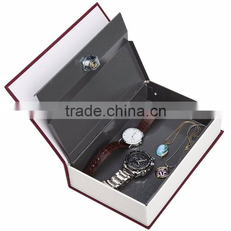 Creative Novelty Simulate English Dictionary Of Storage Box With Metal Material