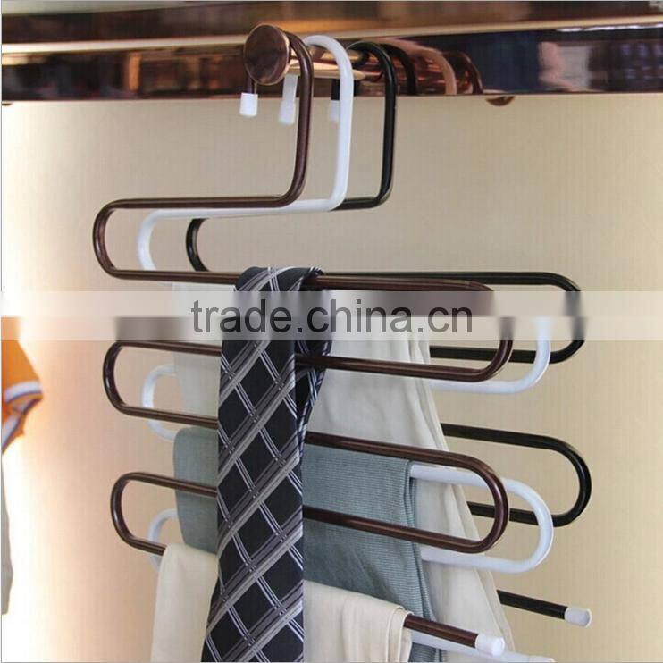 new design Multi-function home organization Storage clothes hanger