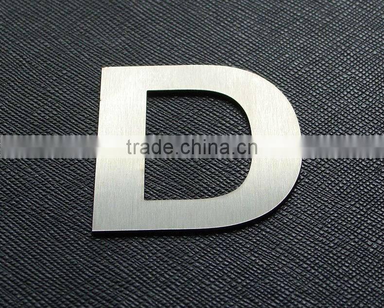 Outdoor Self-adhesive letters,stainless steel letter