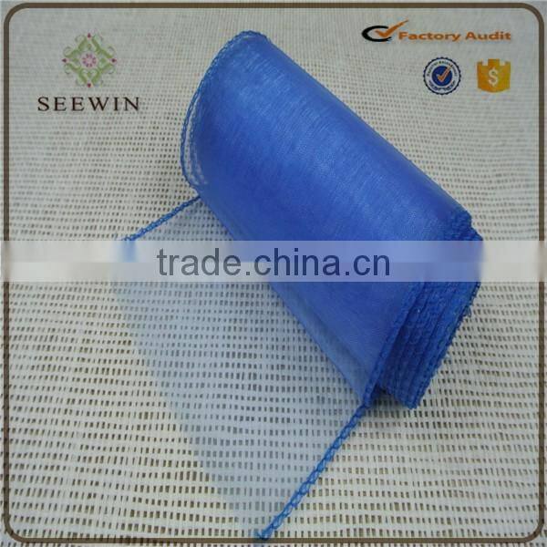good quality and beautiful color organza roll for decoration packaging
