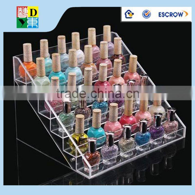 Acrylic cosmetic display lipstick stand holder/detachable floor standing acrylic display from Shenzhen Yidong