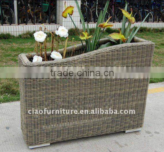 new design hot sell outdoor powder coated flower pot