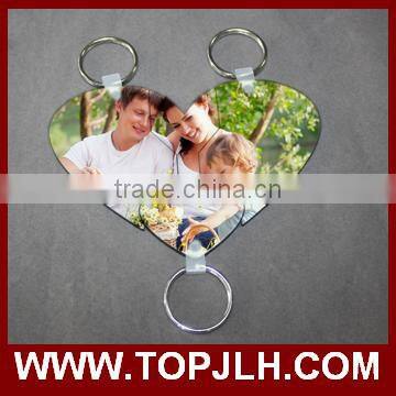 2017 Hot Sell Wooden Round Key Chain customized key chains