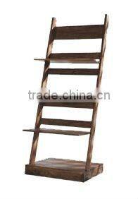 Wooden ladder shelf Garden storage rack living room furniture DS-3-M-WC3 (DAY SPA)