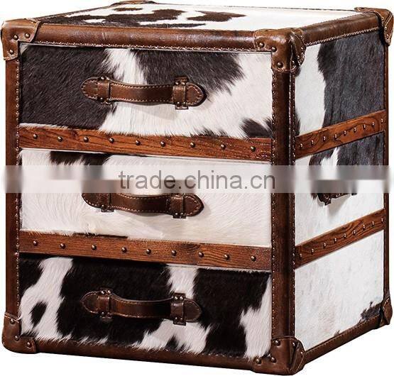 2016 antique sutcase set for living room T805#