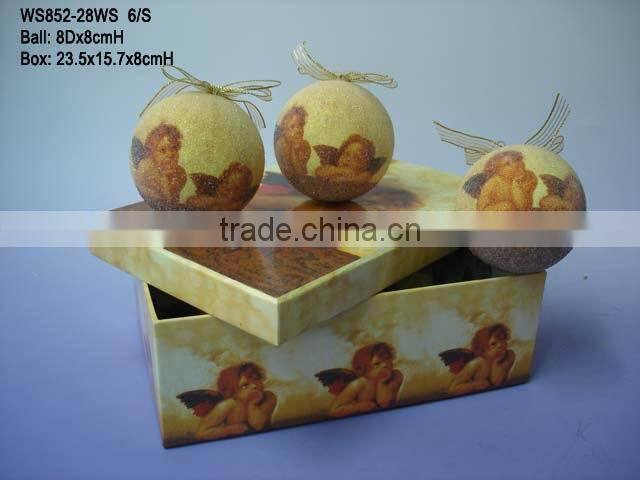 Polyfoam Ball Ornament