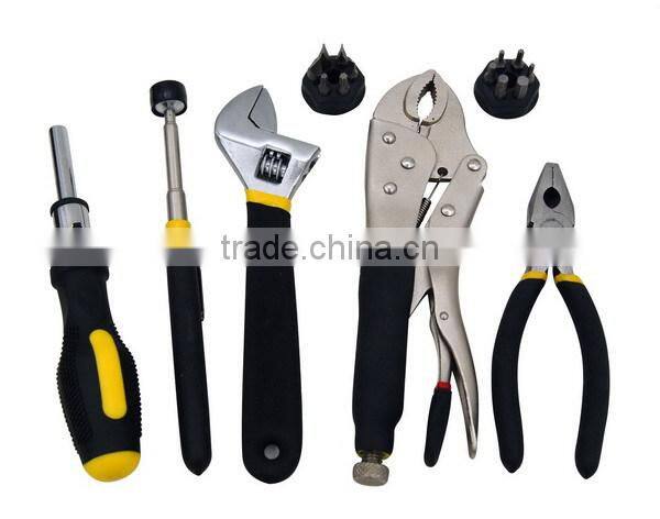 TOPRANK 17 piece household locking wrench and wrench set