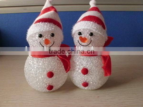Hot selling Christmas LED EVA snowman