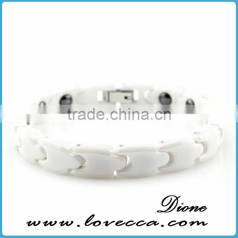 Fashion jewelry magnetic bio ceramic bracelet for woman