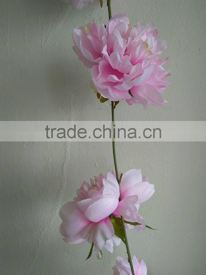 Artificial peony garland peony vine