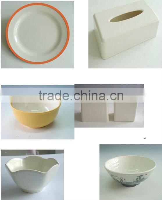 Children food tray with handle with SGS certificate and high quality of 100% melamine material