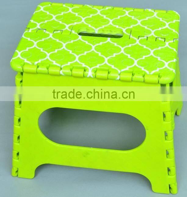 plastic folding stool with new design