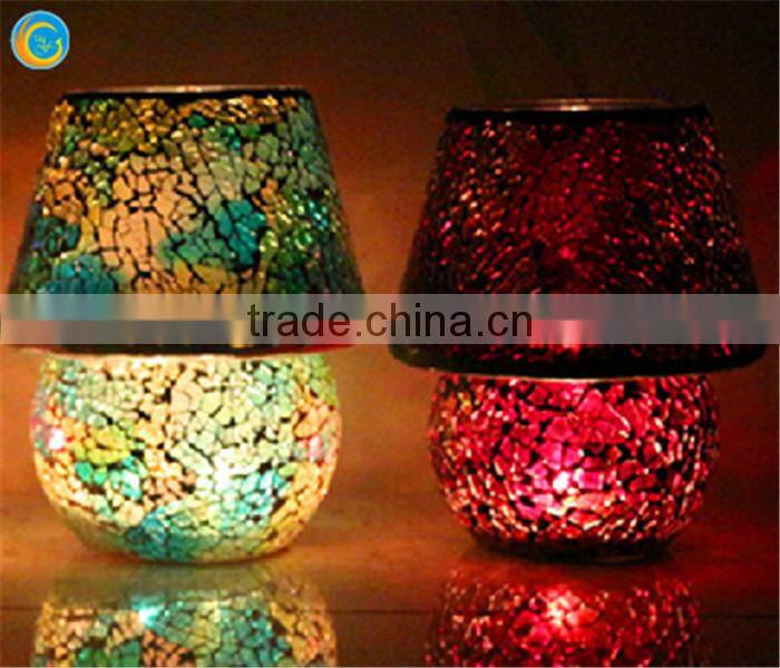 wooden tealight candle holders glass lamp