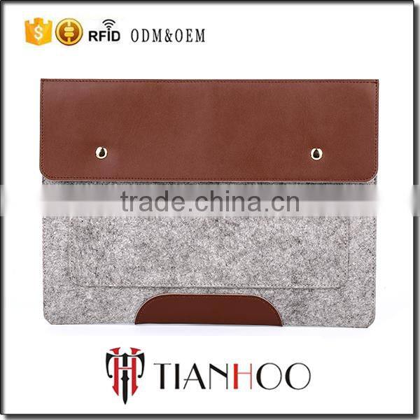 China Supplier Fashion PU Leather Hand Bags Whit Genuine Leather Clutch Bag