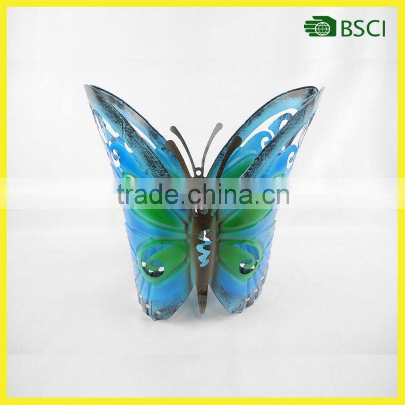 Made in China Home Garden Decoration Butterfly Metal Candle Holder