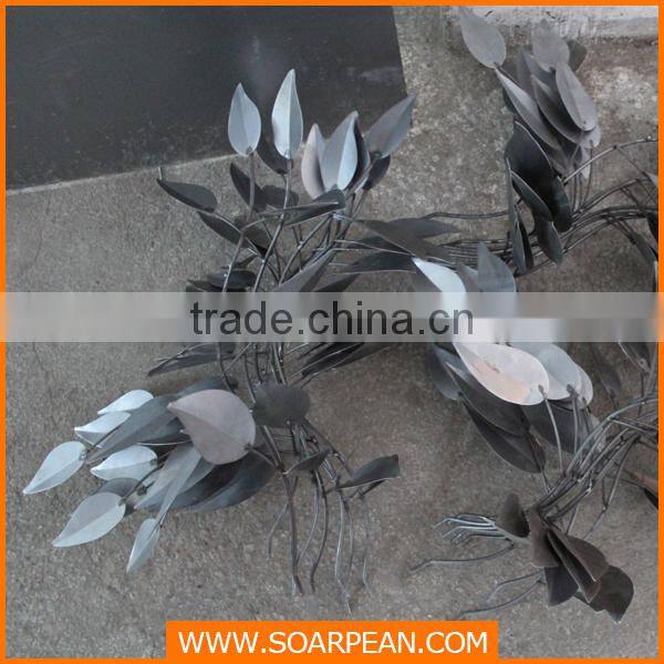 New Products Metal Leaf Customized Christmas Ornaments