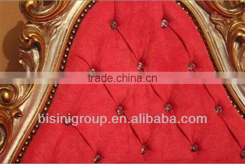 Luxurious red satin and crystals pet bed, for dog or cat-BG800008