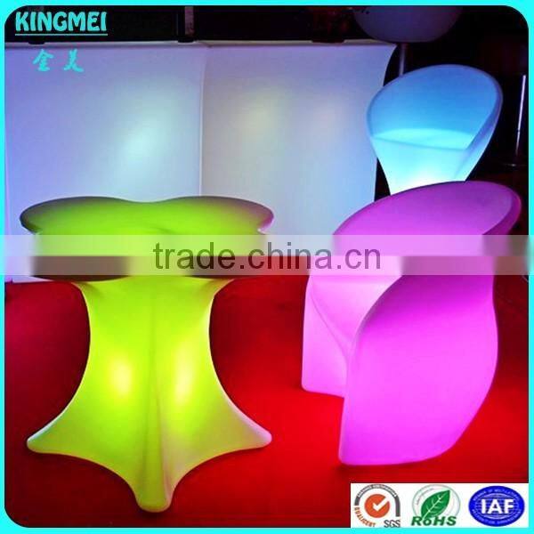 Fashion Outdoor LED light Acrylic Plexiglass Furniture