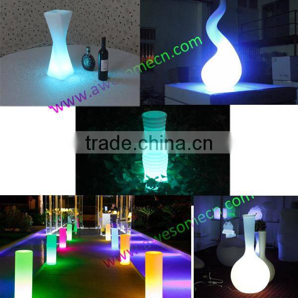 waterproof color changing led lighted event and wedding stage decoration